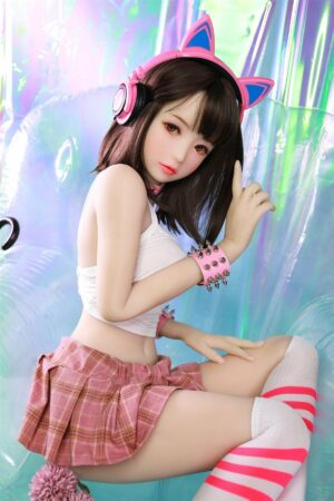 Premium Annette  - Japanese Black Hair Mini Sex Doll - AU Stock