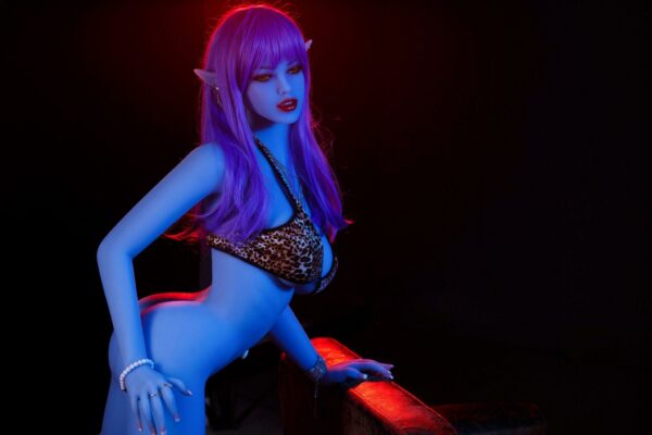 Mystique - Ultra realistic Blue Skin Sex doll Full TPE-VSDoll Realistic Sex Doll