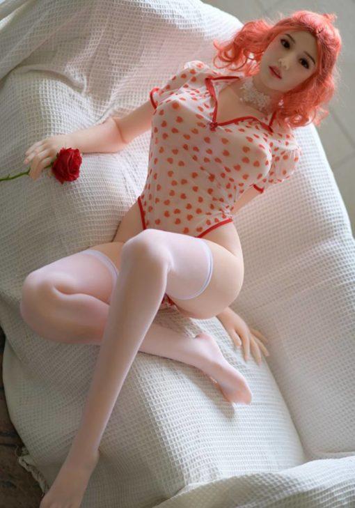 Rose - Pale Red Hair Sex Doll-VSDoll Realistic Sex Doll