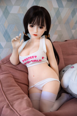 Raquel  - Long Hair Asian Mini Sex Doll