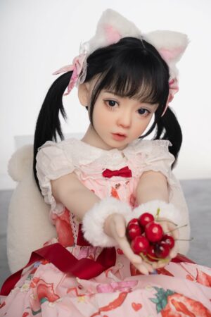 Premium Mikoto - Cute Flat Chest Mini Sex Doll - US Stock