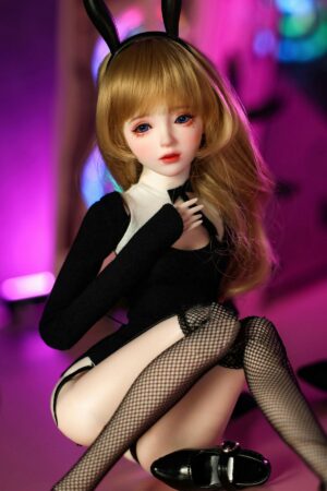 Lila – 1ft7(50cm) Bunny Figure Sex Doll with BJD Head