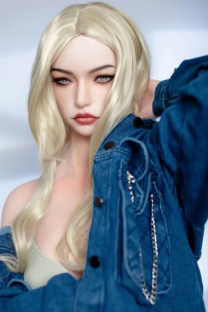 Kelley - Blonde Sex Doll with Oral Structure Silicone Head