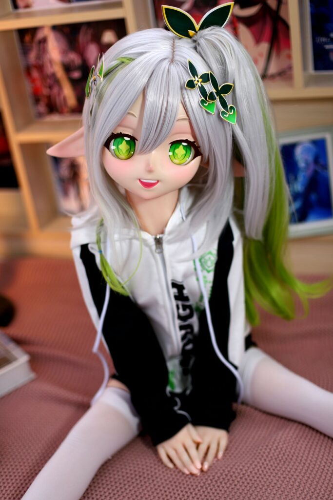 Nahida Mini Anime Genshin Sex Doll With PVC Head 🍓 Cute Sex Doll