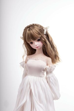 Mignon - 1ft7(50cm) Cute Tiny Sex Doll with BJD Head