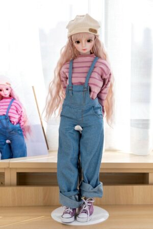 Miriam - 1ft7(50cm) Blonde Tiny Sex Doll with BJD Head