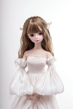 Mignon - 1ft7(50cm) Cute Tiny Sex Doll with BJD Head