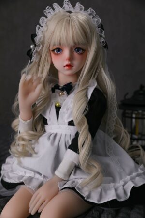 Orlene - 1ft7(50cm) Blonde Tiny Sex Doll with BJD Head