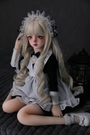 Orlene - 1ft7(50cm) Blonde Tiny Sex Doll with BJD Head