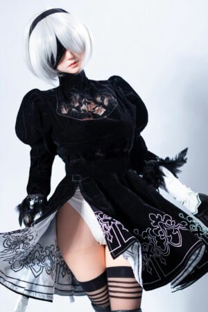 2B - NieR Automata Celebrity Anime Sex Doll With Silicone Head