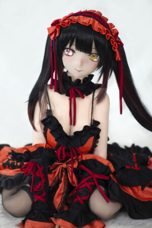 Tokisaki Kurumi - Date A Live Big Breast Anime Sex Doll With PVC Head