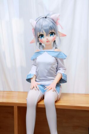 Yukiko -2ft8(85cm) Tiny Anime Sex Doll With PVC Head