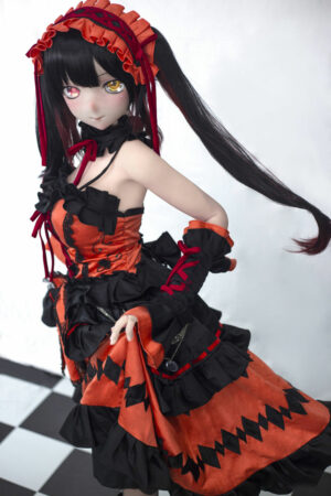 Tokisaki Kurumi - Date A Live Big Breast Anime Sex Doll With PVC Head