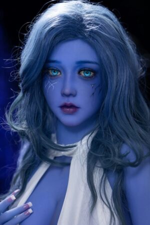 Cora - Realistic Elf Blue Skin Sex doll