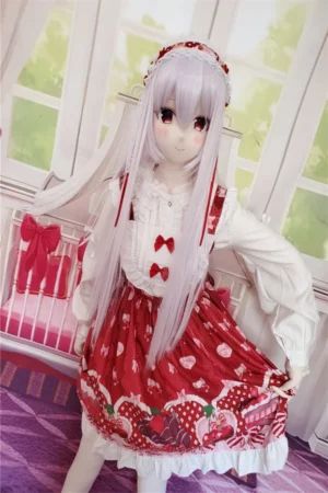 Yukikei - Silver Hair Cute Anime Plush Sex Doll