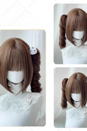 Sex Doll Wigs - Caramel Lolita Roman Roll