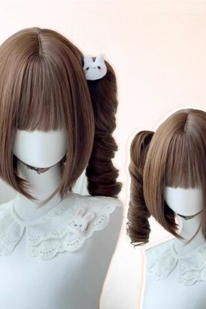 Sex Doll Wigs - Caramel Lolita Roman Roll