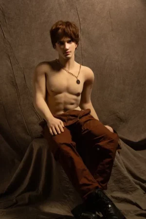 Gavin - Melancholic Uncle Femboy Male Doll with Silicone Head 5ft9/175cm