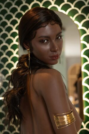 Myers - Skinny Black Sex Doll with Small Boobs