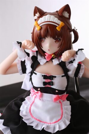 Nekopara Azuki - 2ft1(65cm) Cosplay Silicone Sex Doll  with BJD Head