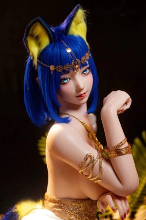 Ankha - Anime Cosplay Sex Doll with Silicone Head
