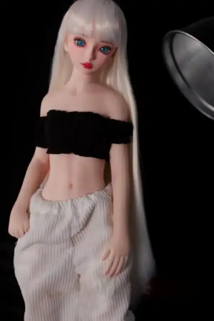 Gilfillan - 1ft11(60cm) Cute Small Sex Doll Slive Hair