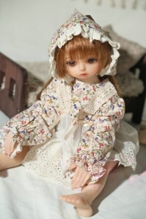 Bambi - 2ft6(80cm) Cute Girl Tiny Sex Doll with Medium Breasts