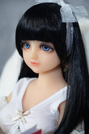 Pixie - 2ft6(80cm) Little Sex Doll with Black Long Hair