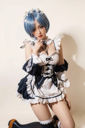 Rem - Cosplay Anime Sex Doll with Short Hair