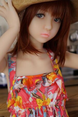 Cecelia - Flat Chest Mini Sex Doll  - EU Warehouse