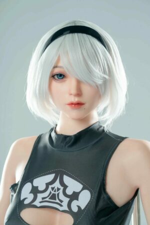 YoRHa - 4ft7/140cm Anime Cosplay 2B Sex Doll - US Warehouse